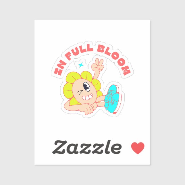 Bloom & Bounce Aufkleber (Blatt)