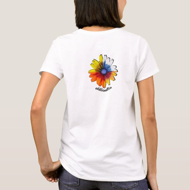 Bloom Boxed Garden Bouquet T-Shirt (Rückseite)