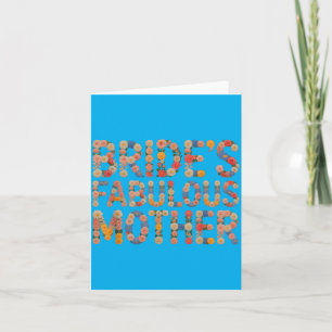 Bloom Brides Fabulous Mutter Hochzeits-Crew Tribe Karte