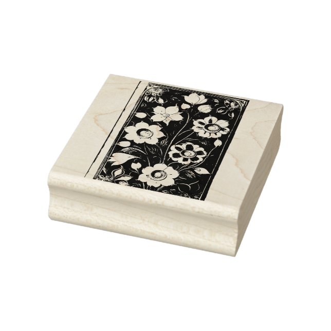 "Bloom & Briefmarke" Gummistempel (Stempel)