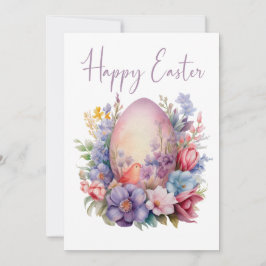 Bloom & Chirp – Easter Elegance Karte