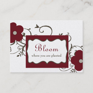 Bloom Chubby Business Cards Visitenkarte