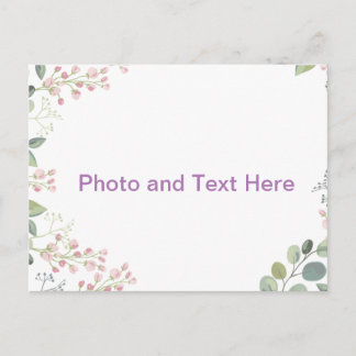 Bloom Custom-Design Postkarte