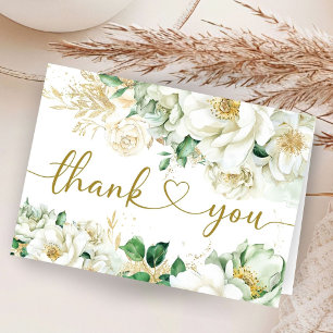 Bloom Floral Baby Dusche geklappt Danke