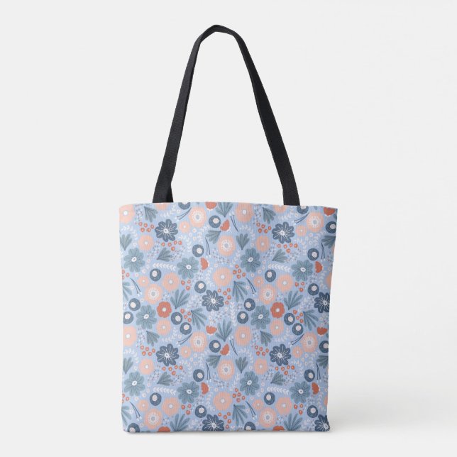 Bloom Floral Tasche (Rückseite)