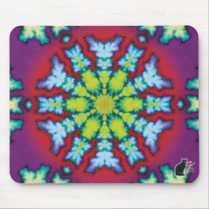 Bloom Kaleidoscope Mouse Pad Mousepad