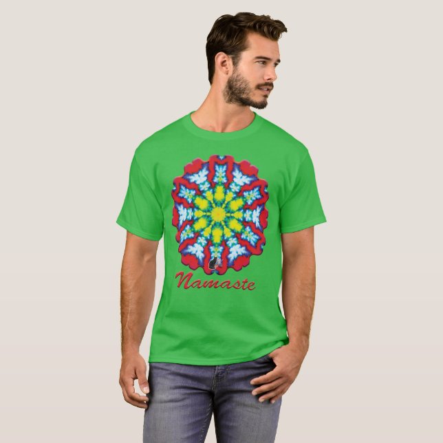 Bloom Namaste Kaleidoscope T-shirt (Vorne ganz)