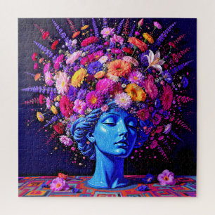 "Bloom of Eternity" - ein farbiges surreales Portr