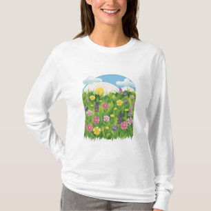 "Bloom & Sunshine – Frühling & Sommer Floral T-Shi T-Shirt
