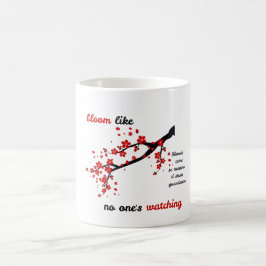 Bloom Watching - Nachdenken im Spätsommer Kaffeetasse