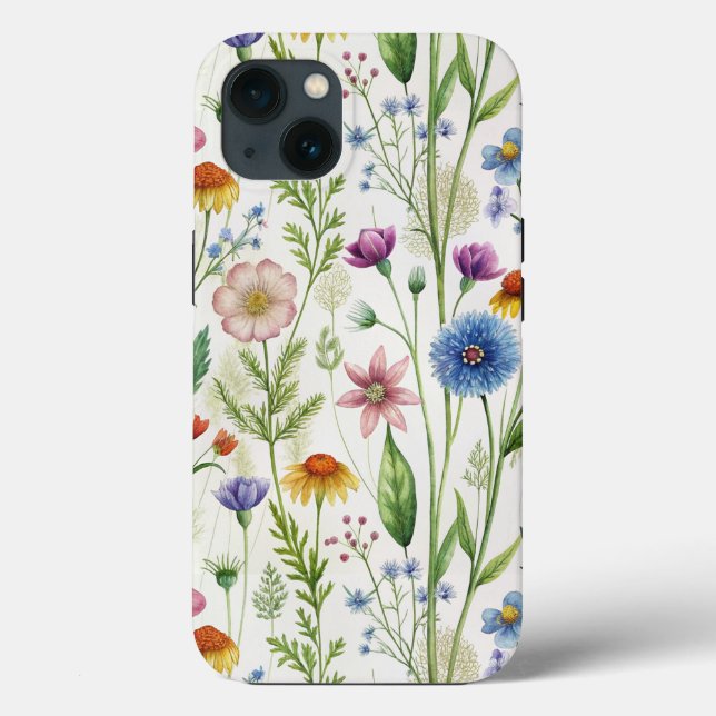 Bloom Wildflowers Case-Mate iPhone Hülle (Rückseite)