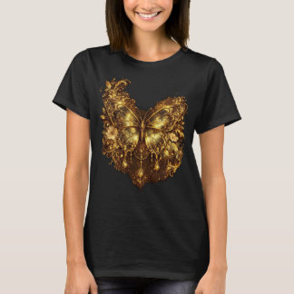Bloom With Grace Papillon Floral Femme T-Shirt |