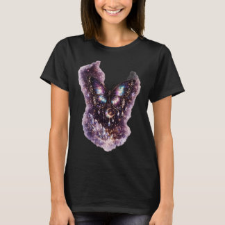 Bloom With Grace Papillon Floral Femme T-Shirt |