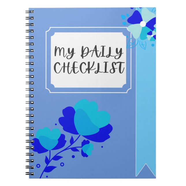 Bloom & Write - BlumenNotebook Notizblock (Vorderseite)
