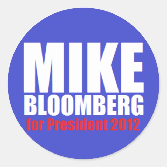 Bloomberg 2012 Stickers (Vorderseite)