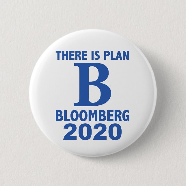 Bloomberg 2020 button (Vorderseite)