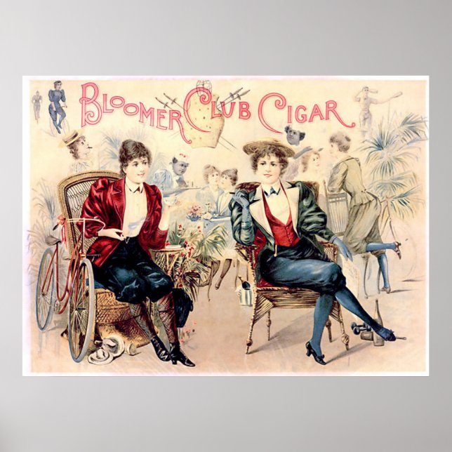 Bloomer Club Cigar Poster (Vorne)
