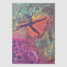 Bloomfusion-Plakat Seidenpapier