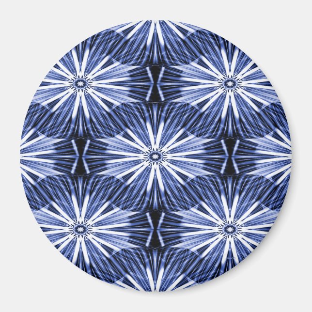 Bloomin' in Blau....... Magnet (Vorne)