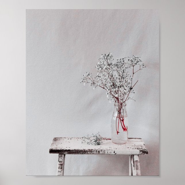 Blooming Beauty Wand Art Poster (Vorne)