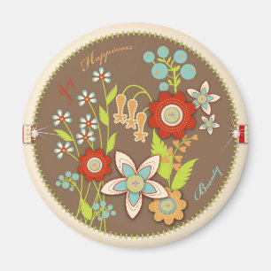 Blooming Birthday Magnet
