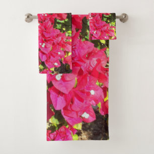 Blooming Bougainvillea Badhandtuch Set