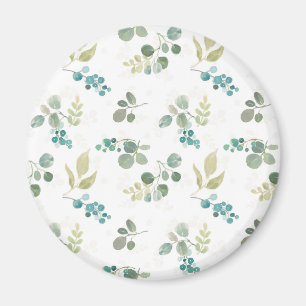 Blooming Delight Pattern Magnet