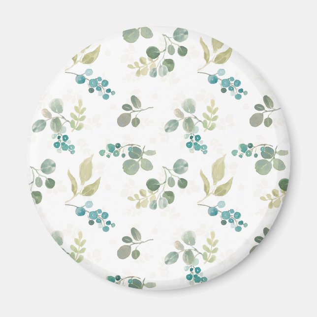 Blooming Delight Pattern Magnet (Vorne)