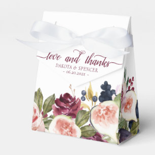 Blooming Figs   Rustikale Moody-Liebe und Dank Geschenkschachtel