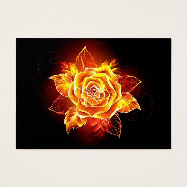 Blooming Fire Rose (Devant)