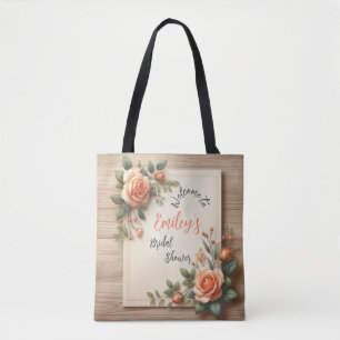 Blooming for Emily: Ein Personalisiertes Brautpart Tasche