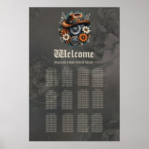 Blooming Gears: Steampunk Cowboy Stil. Poster