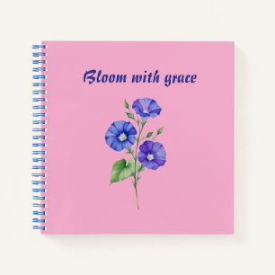 🌸 Blooming Grace Notebook 🌸 Notizbuch