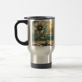 Blooming in Adversity – Floral Art Reisebecher