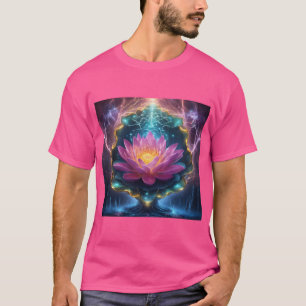 Blooming Lotus: Gelassenheit im Design T-Shirt