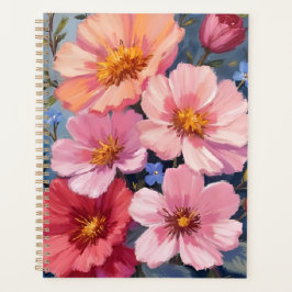 Blooming Petals | Floral Watercolor Painting Planer