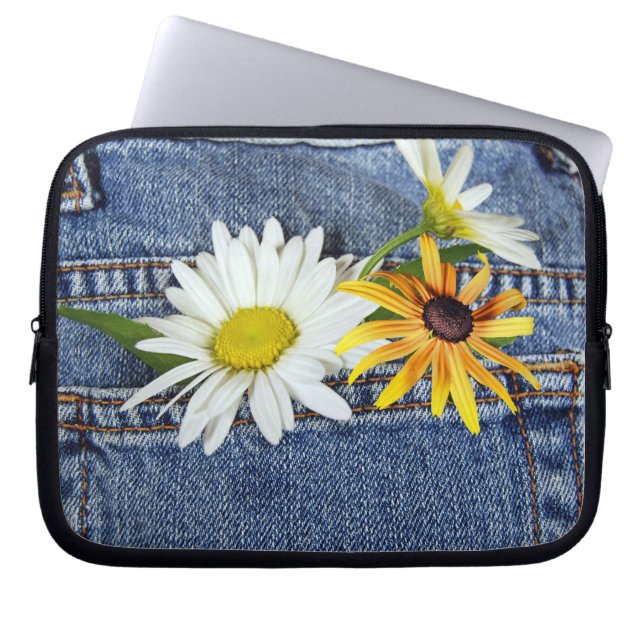 Blooming Pocket Laptopschutzhülle (Vorderseite)