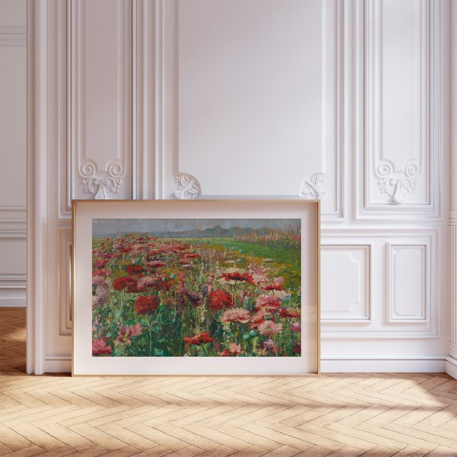 Blooming Poppies | Olga Wisinger-Florian Poster (Von Creator hochgeladen)