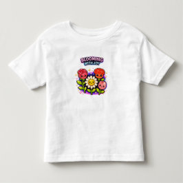 Blooming With Joy Garden – Cute Toddler Girl T-Sh Kleinkind T-shirt