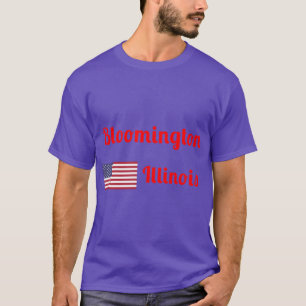Bloomington Illinois Stilvolle Prints2 T-Shirt