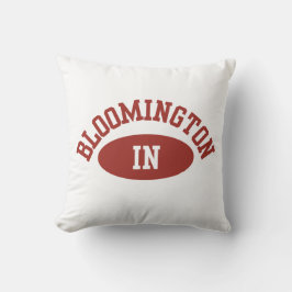 Bloomington Indiana College Decor Pillow Kissen