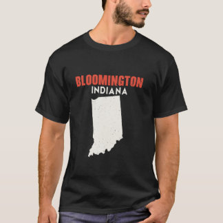 Bloomington Indiana USA Staat America Travel India T-Shirt