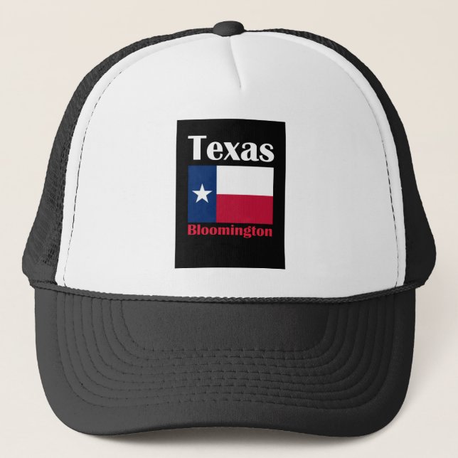 Bloomington TX Truckerkappe (Vorderseite)