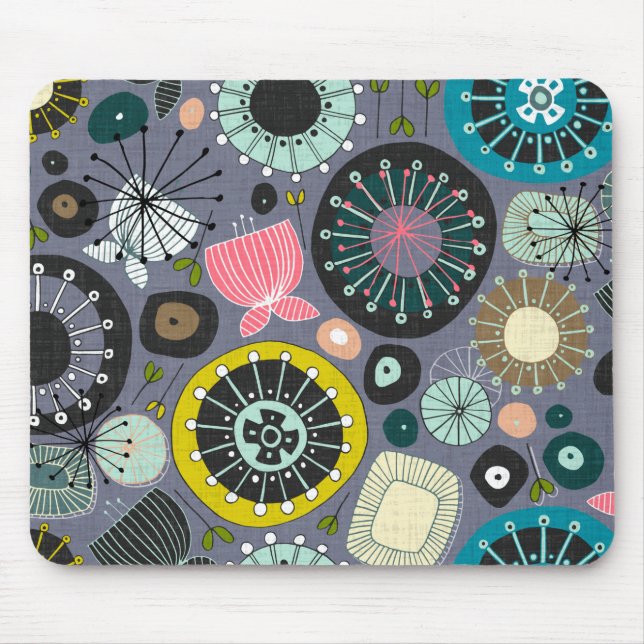 BLOOMS Amethyst Mousepad (Vorne)