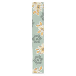 Blooms and Mandalas Table Runner Großer Tischläufer