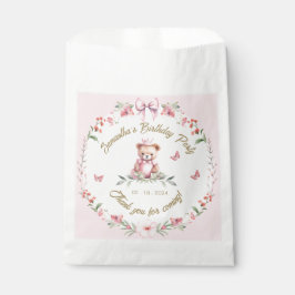 Blooms & Bears Geburtstag Gunst Bags Geschenktütchen