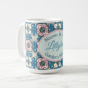 Blooms & Bliss - Gartens Freude - Benutzerdefinier Kaffeetasse