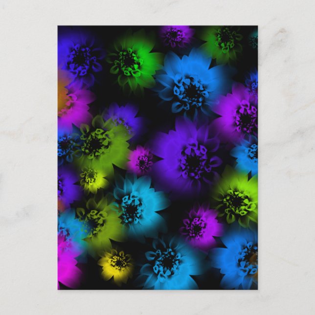 Blooms in the Shadows Postkarte (Vorderseite)