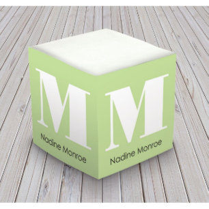 Bloquer les notes post-it du Carré Monogramme init