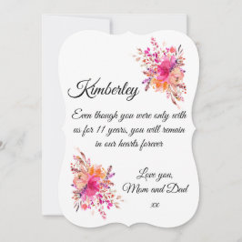 Bloral Child Sympathy Card